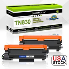 2PK TN830 Toner Cartridge for Brother TN830xl HL-L2460DW HL-L2465DW MFC-L2900DW