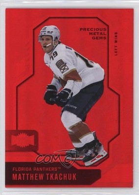 2024-25 Skybox Metal Universe PMG Red 40/100 Matthew Tkachuk #59 0z4x