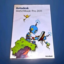 Autodesk Sketchbook Pro 2011 Drawing Painting Digital Software w/ Serial Number