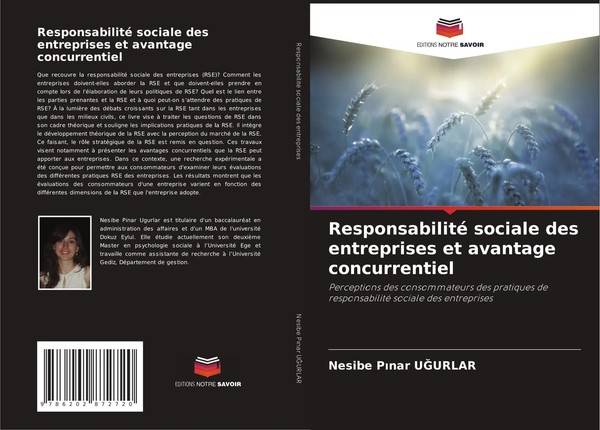 Nesibe P¿Nar U¿Urlar | Responsabilité Sociale Des Entreprises Et Avantage...-image