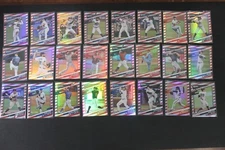 Lot of (49x) 2021 Donruss Red Stripe Foil Parallel #'d /2021 STARS HOFs RR's SPs