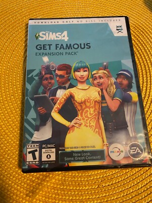 Sims 4 Get Famous Expansion Pack Download Only New | eBay