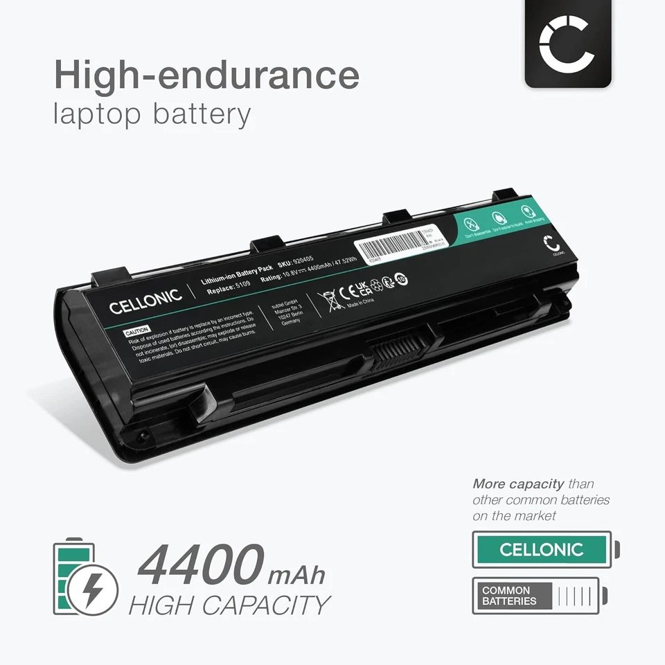 Batteria Per ASUS A55 A55V F75A F75 F75VD X55A X75V K55A R704V A32-K55 4400mAh - Bild 2 von 4