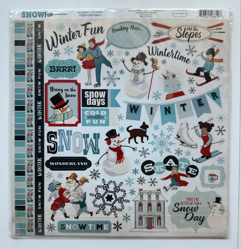 Carta Bella 12 x 12 Scrapbook Kit-Variations-Practically Perfect, Snow Fun, More - Picture 40 of 42