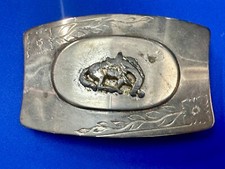 Horse Head Down - Western Bucking Bronc Bronco Saddle Vintage Belt Buckle