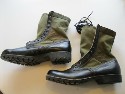 Original US Vietnam Issue BATA & Ro-Search Mis-Match Boots Size 12R 