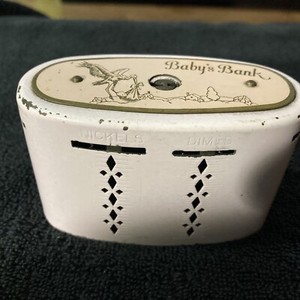 Antique Wealth ‘O Meter Baby Bank