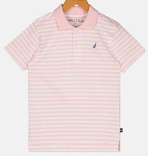 Nautica Toddler's Pale Pink Polo T-Shirt, 4T