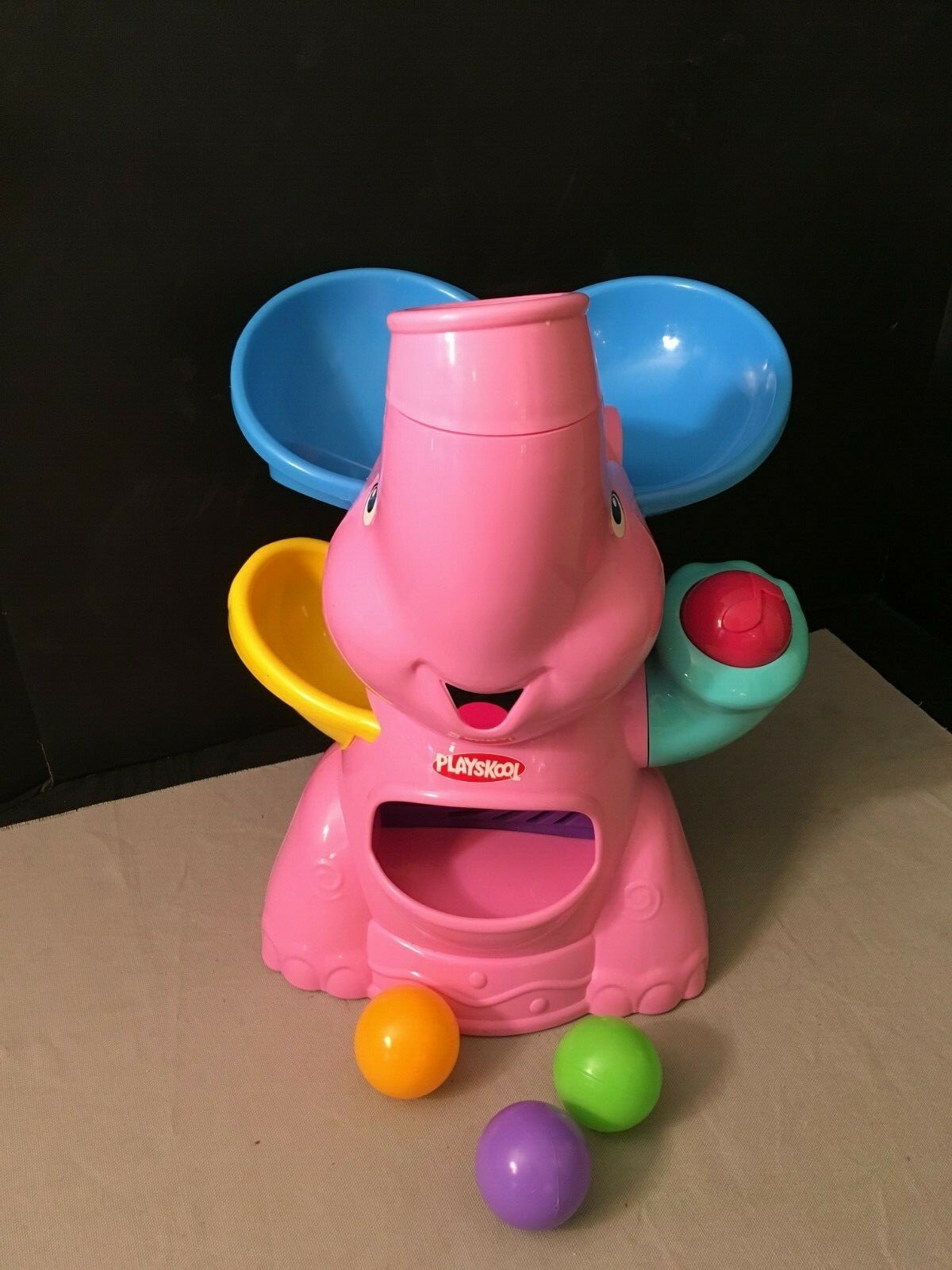 playskool elephant ball popper pink