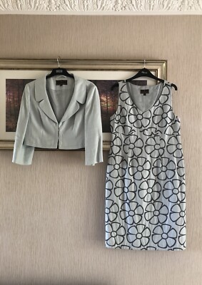 Fenn Wright Manson Dress and Jacket Set Outfit Size 12 UK