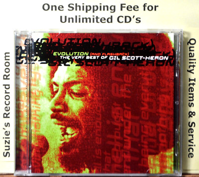 CD Evolution The Very Best of Gil Scott-Heron SOUL Black Power Jazz Funk HITS