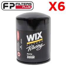 6 X Wix Racing Oil Filter 51515R Fits Ford, Toyota -  B2, Z9, LF3313, P550008