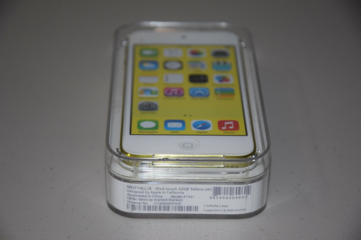 Genuine Apple iPod Touch 5th Generation Yellow 32GB MD714LL/A AAC