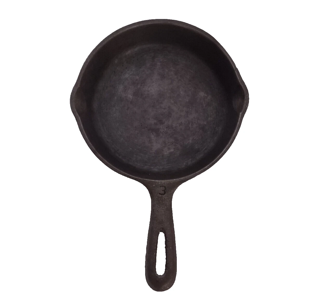 Wagner Ware #3 Cast Iron Skillet 6.5" Unmarked