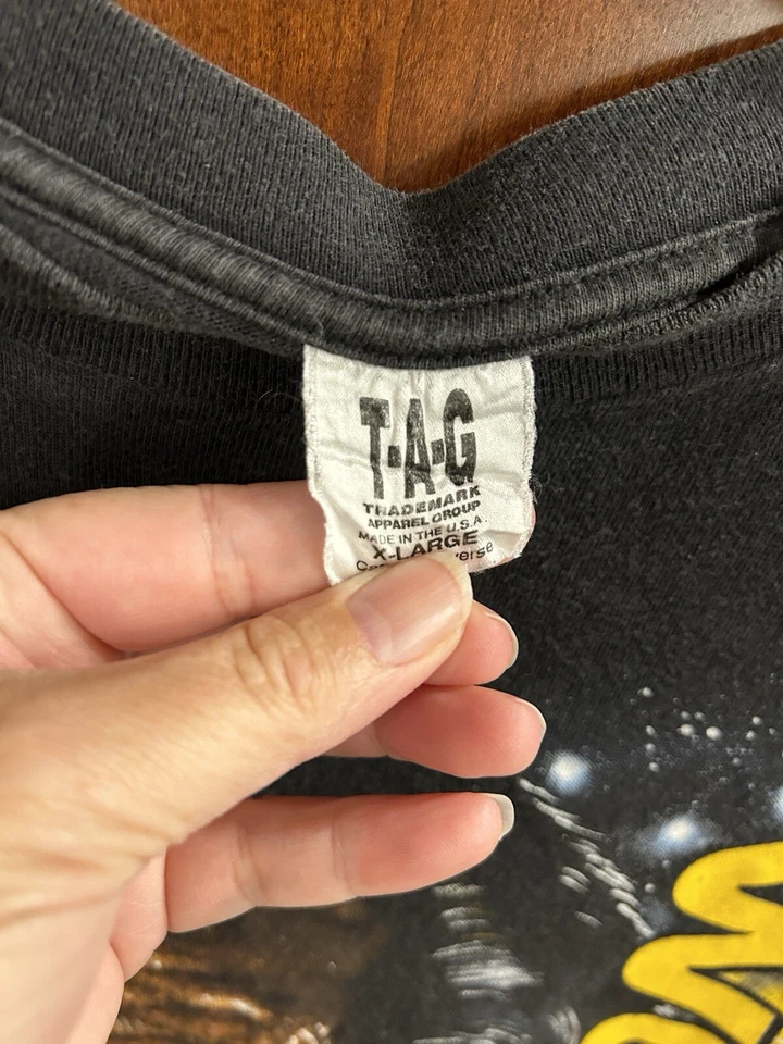 Camiseta vintage 1993 Star Trek The Next Generation Lieutenant Worf extra grande Foto 4 de 4