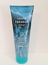 Bath  Body Works Papaya Paradise Cove Ultra Shea Cream 8oz RARE