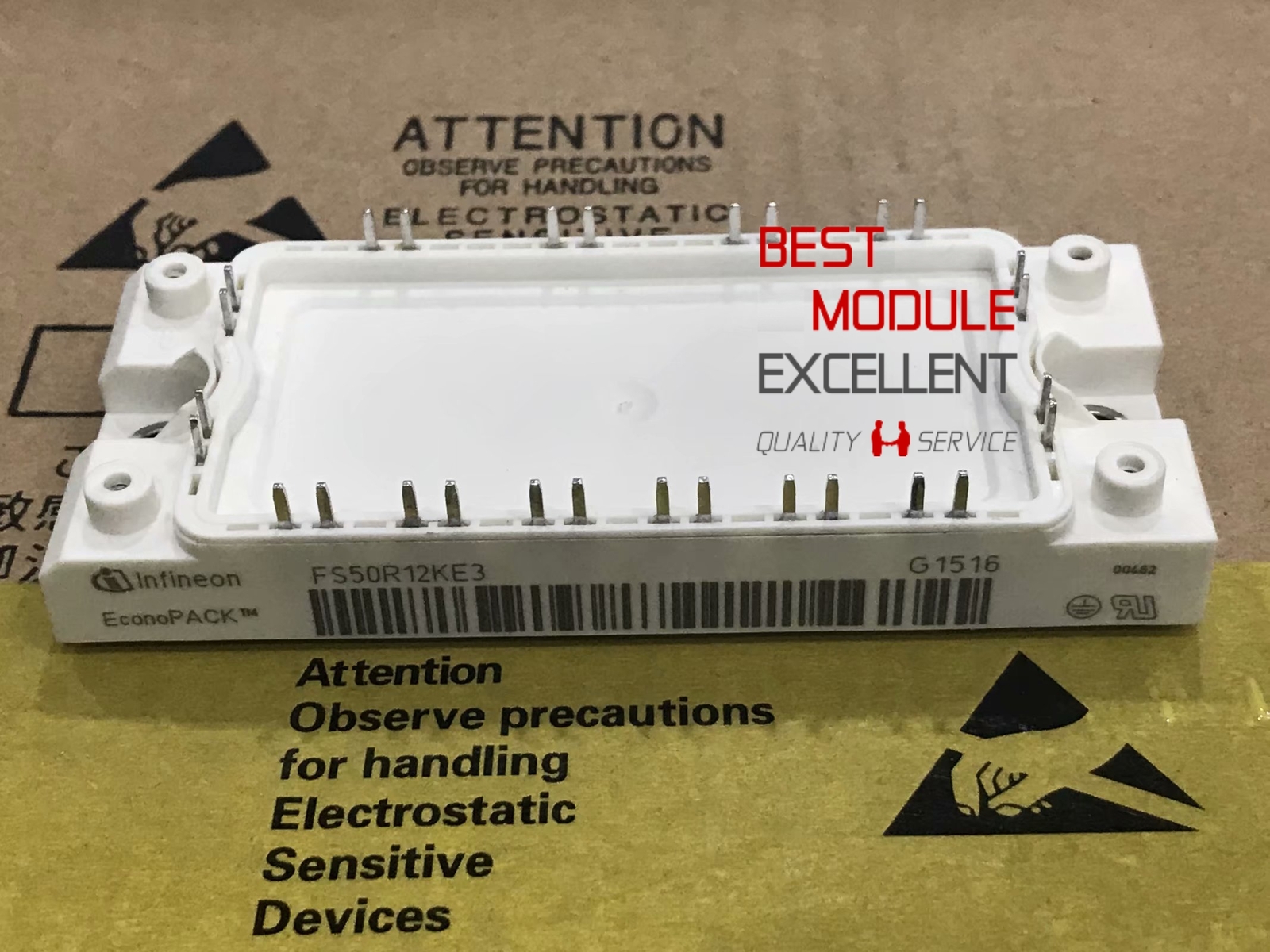 1PCS Nuovissimo Modulo Infineon/EUPEC FS50R12KE3 Garanzia - Foto 8