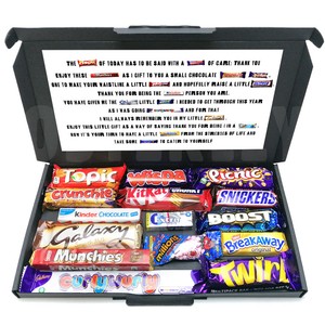 15 Piece Thank You Teacher Personalised Chocolate Poem Gift Box Ebay