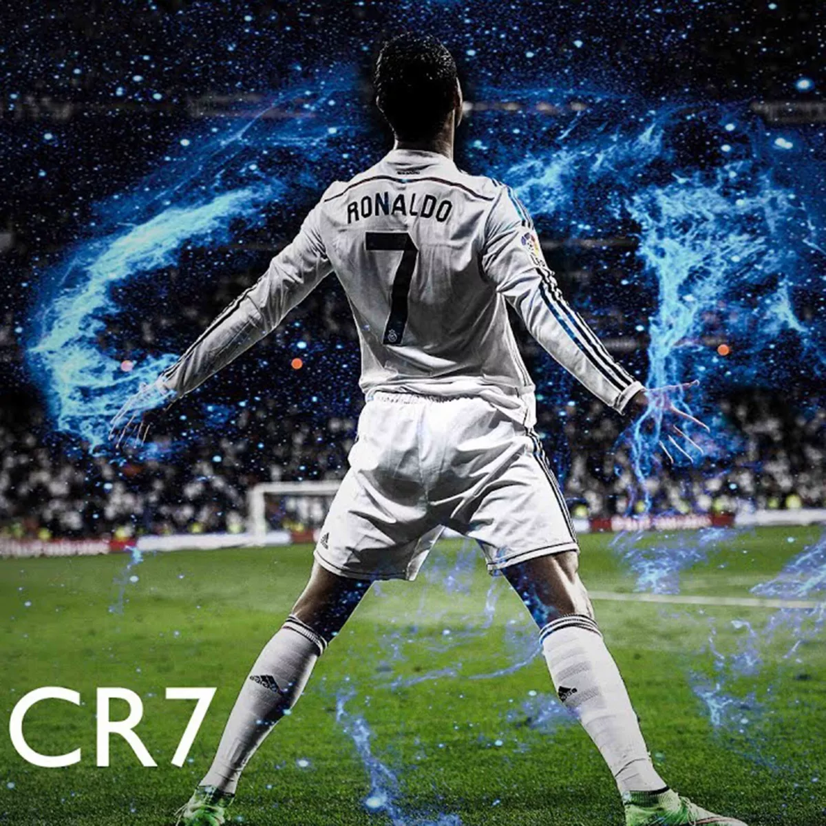 CR7 Cristiano Ronaldo - 3D Line Lamp