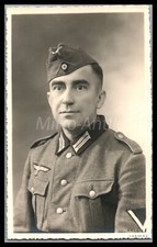Photo, WW2, studio portrait, soldier/recruit with boat, 5026-1254 
