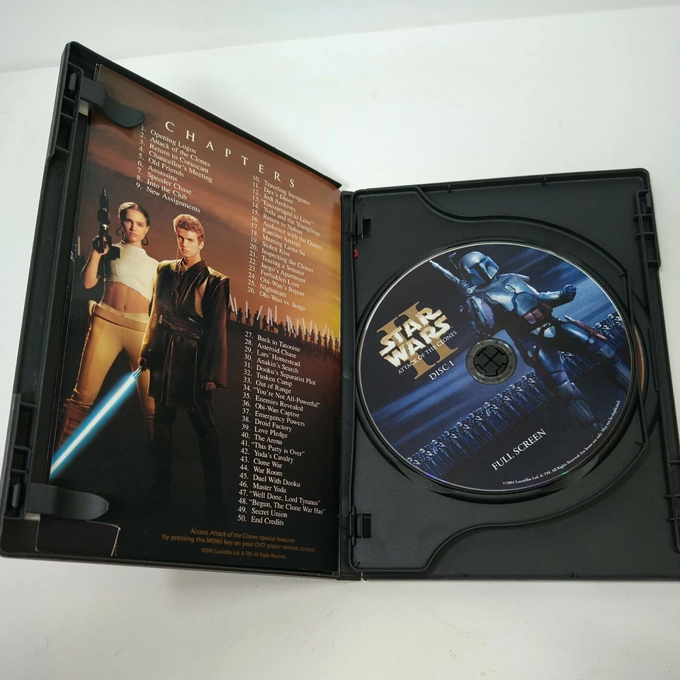 DVD Star Wars Episodio 2 The Attack of Clones Edition 2 discs Italian Sub-title  - Image 3 of 4