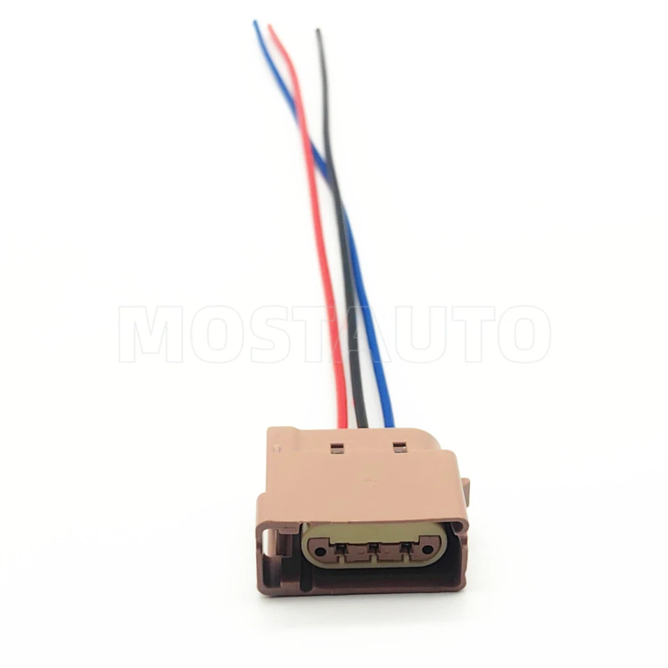 Conector de luz de señal de giro delantera de 3 vías coleta para Nissan Versa 2015-2019 Foto 3 de 4