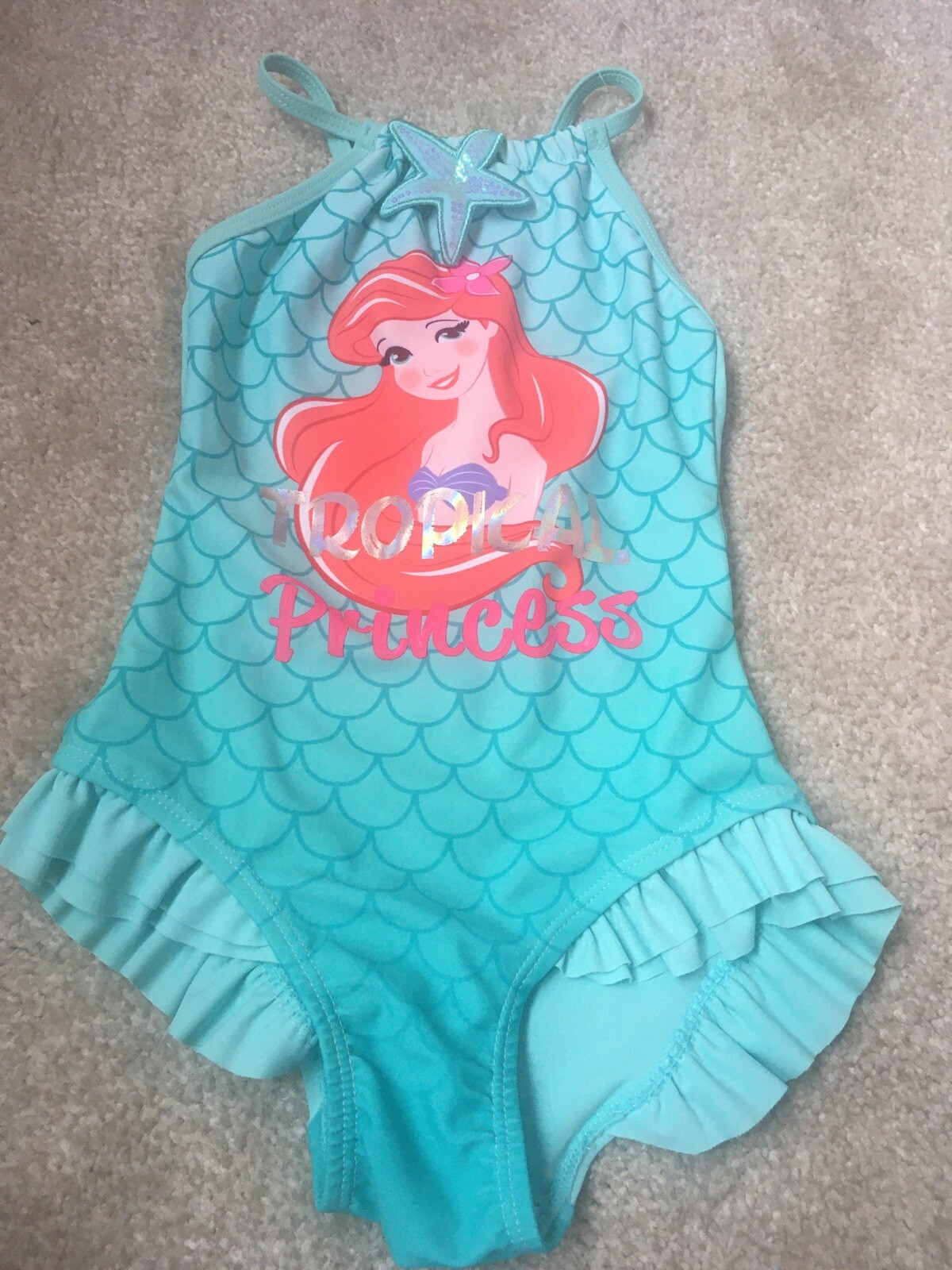 Disney Little Mermaid Swimming Costume 34 eBay