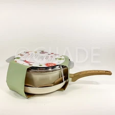 Masterclass  Non-Stick 3ps Set 4.2-qt Casserole & 11" Frying Pan light Beige New