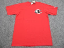 Champion Shirt Mens Adult Extra Large Red Big C Logo Heritage Casual Comfort