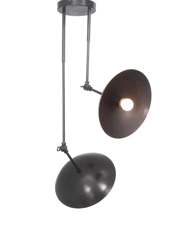 Lampadario da soffitto lampada arredamento metà secolo lampada a sospensione ... - Immagine 4 di 4