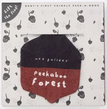 Wee Gallery Cloth: Peekaboo Forest Format: Rag book