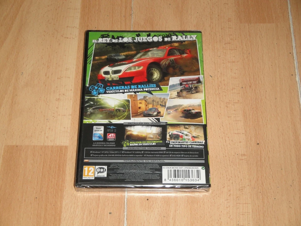 COLIN McRAE DIRT-2 VIDEOJUEGO DE RALLY DE CODEMASTERS PARA PC NUEVO PRECINTADO - Imagen 2 de 2