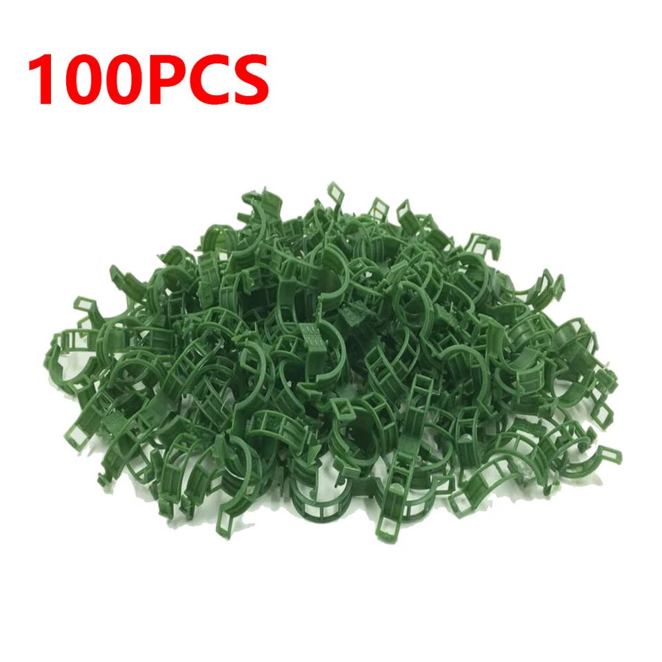 Садовые поддерживающие зажимы для растений овощей и томатов шпагат 25 мм 100-500 шт. - Изображение 4 из 4