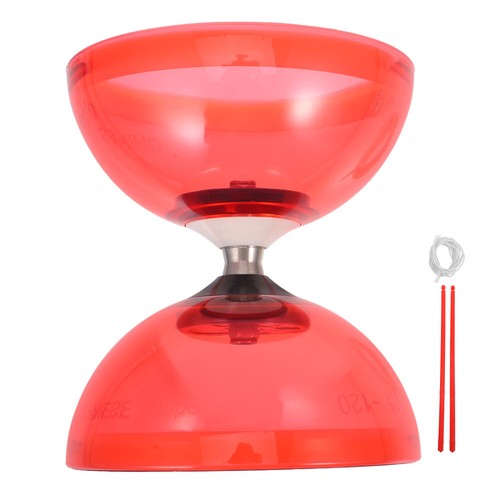 Yoyo Toy Soft Rubber Double Wheel Diabolo Three Bearings Student eBay