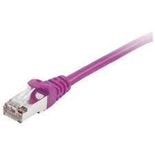 Image of Equip 605554 RJ45 Network cable Patch CAT 6 S/FTP 5m Violet Gold-plated