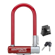 Kryptonite Kryptolok Mini-7 Bike U-Lock, Heavy Duty Anti-Theft Bicycle U Lock,