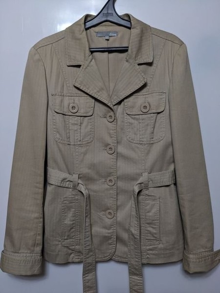 Women Etam Jacket Beige 36