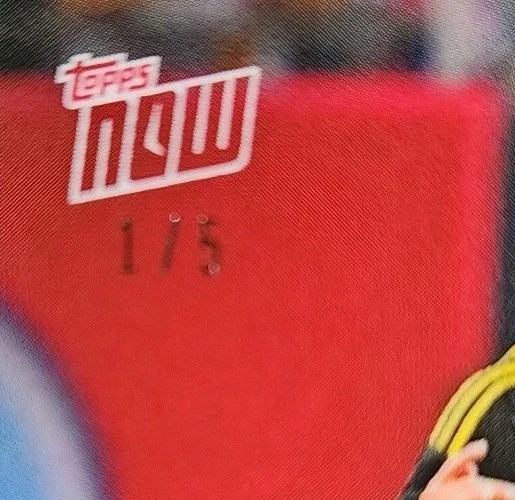 Aidan Morris 2023 Topps Now MLS Cup Playoffs Orange #12 Columbus Crew #1/5 - Image 3 of 3