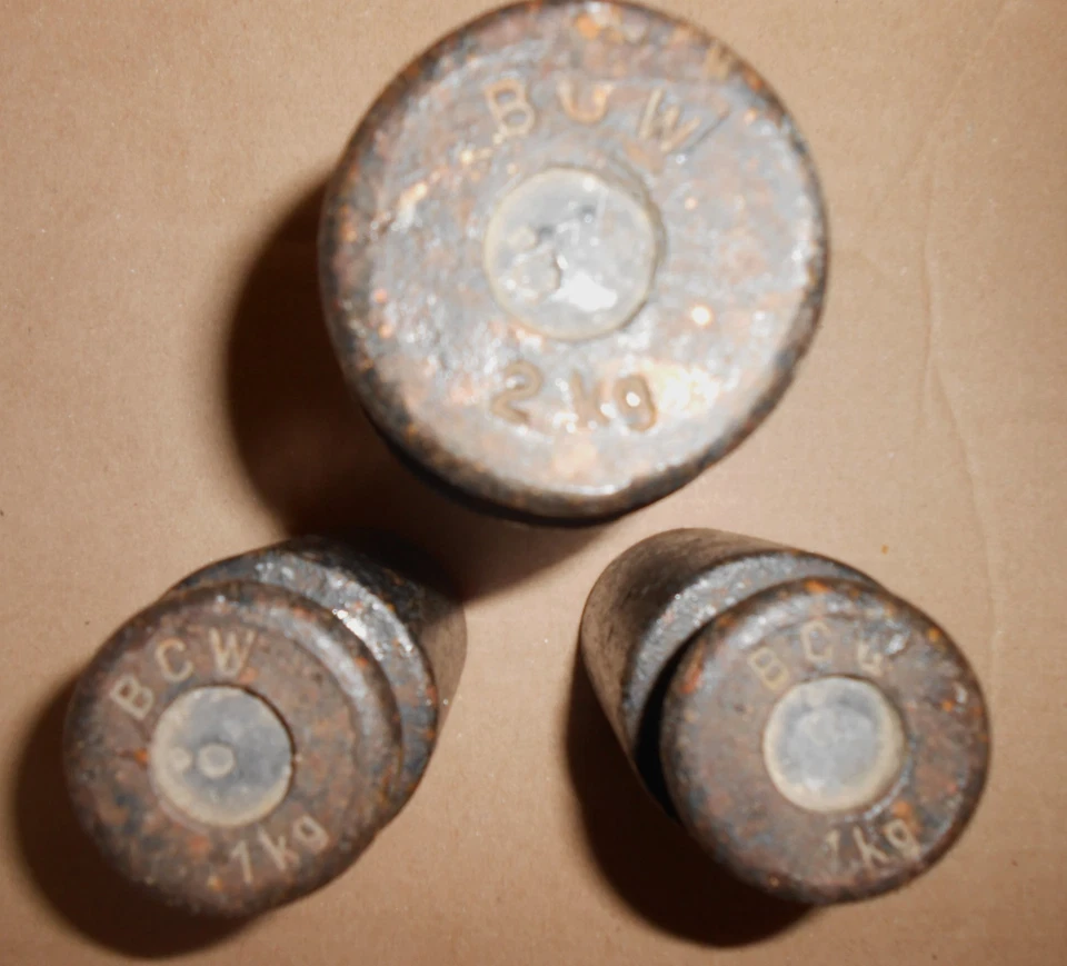 POIDS 2 KGS 1 KGS POUR BALANCE ROBERVAL OU AUTRE - Photo 2/4