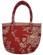 Sac à Bandoulière Isabella's Journey Grand Modèle En Coton Matelassé à Motifs Floraux - Occasion Peu Porté