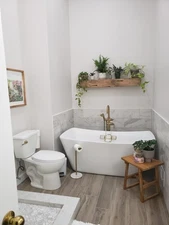 Toilet Tank Lever Chrome Universal Fit for Front Angled Side Left Right