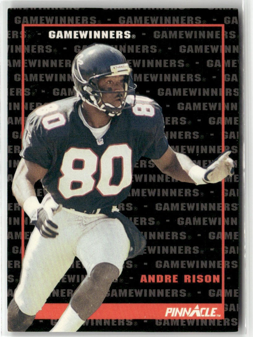 1992 PINNACLE #335 ANDRE RISON ATLANTA FALCONS