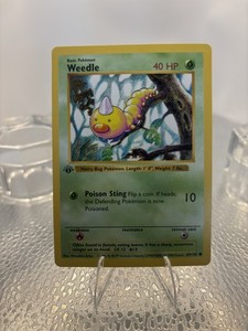 25+ Weedle 1st Edition for sale | Updated Oct 2026