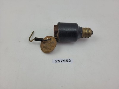 Sparlampe Lampe Glühbirne Teile  2. WK Ködö alt ø5cm #257952
