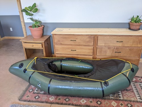 Alpacka Raft Classic, Medium (Yak), Whitewater Deck with Cargo Fly