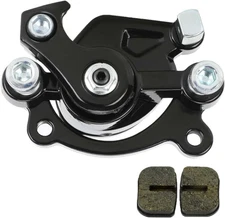 HIAORS Rear Disc Brake Caliper Pads for 79cc 97cc 100cc 2.8hp Coleman Black