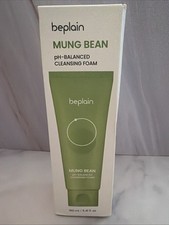 Beplain Mung Bean pH Balanced Cleansing Foam 5.4 fl oz Exp: 9/28