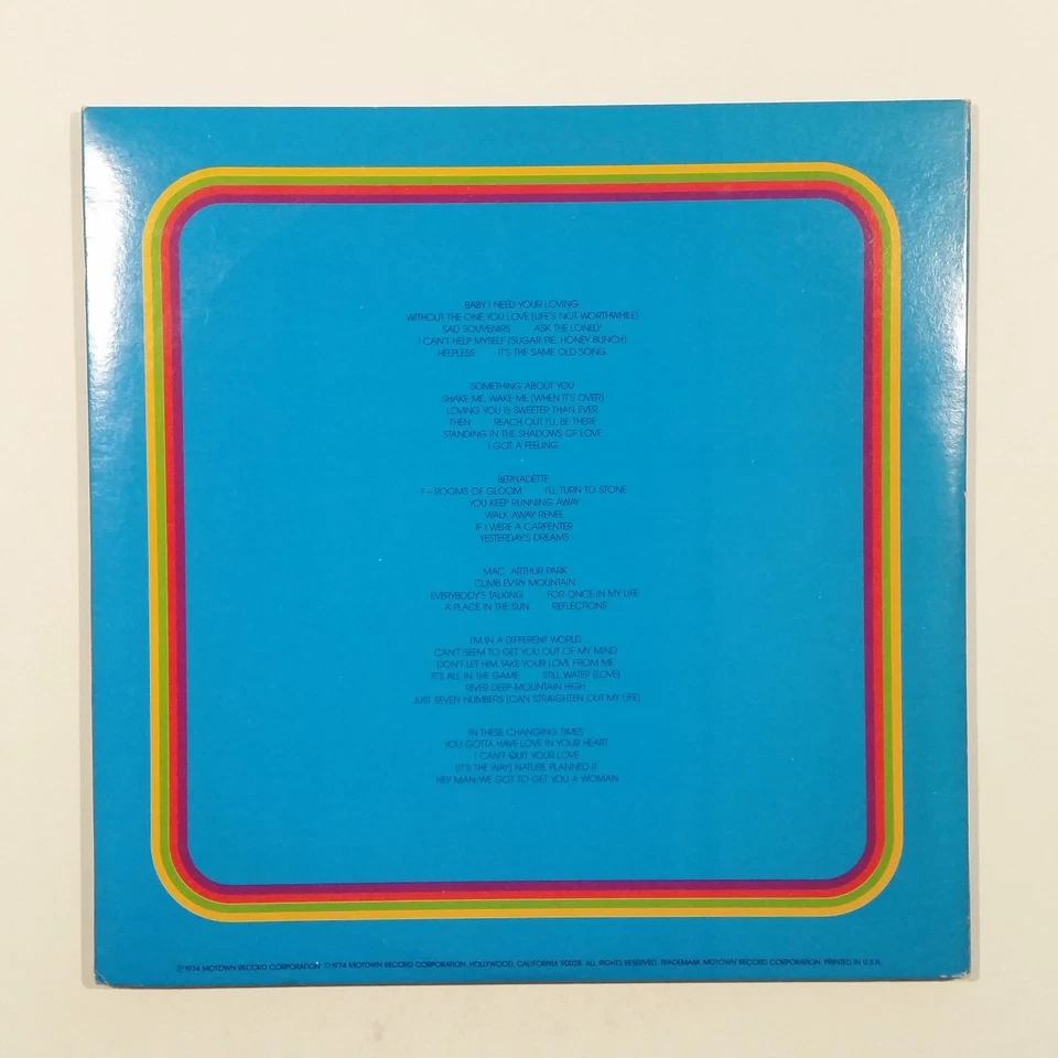 FOUR TOPS Anthology M9809A3 3x LP Vinyl VG++ Cover VG++ Booklet Trifold 1974 Foto 2 de 4