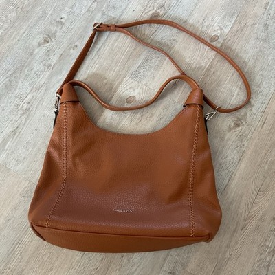 Valentini, Handtasche, Mittelgroß, Hellbraun, Neu
