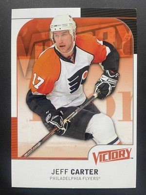 2009-10 Upper Deck Victory Hockey Oversized Jumbo Jeff Carter #OS33 REF ...